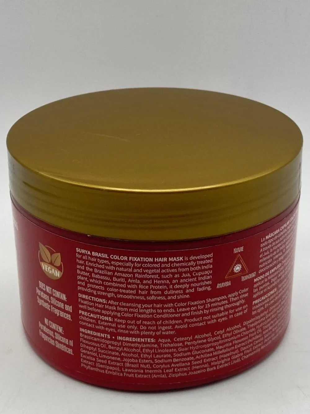 Surya Brasil Color Fixation Hair Mask – 7.94 oz (225g) / New Formulation